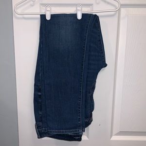 Old Navy Mid-Rise Pop Icon Blue Skinny Jeans